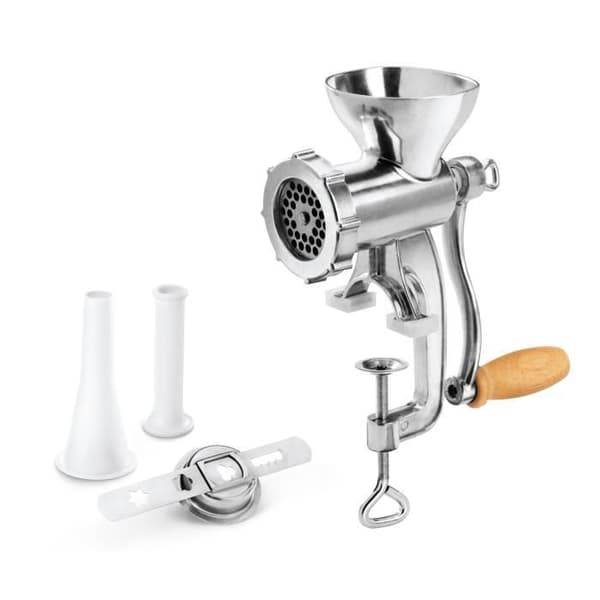 Köttkvarn - METALTEX - Jack - Aluminium - 3 i 1 - Robust och hållbar
