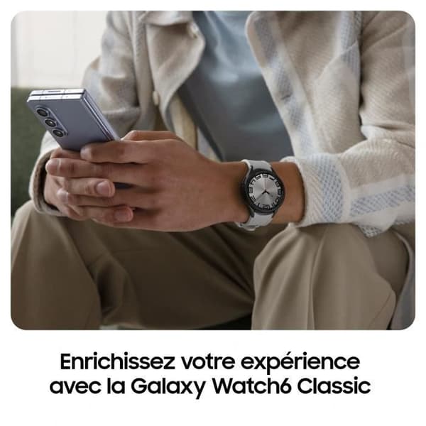 SAMSUNG Galaxy Watch6 Classic 47mm Silver Bluetooth