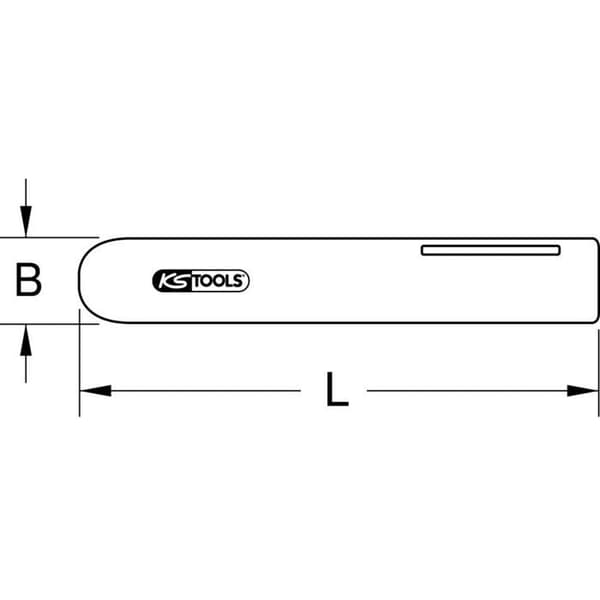 PVC distanskil L,150 mm