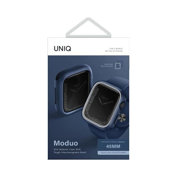 Fodral för Apple Watch Series 4 UNIQ Moduo - Blågrå