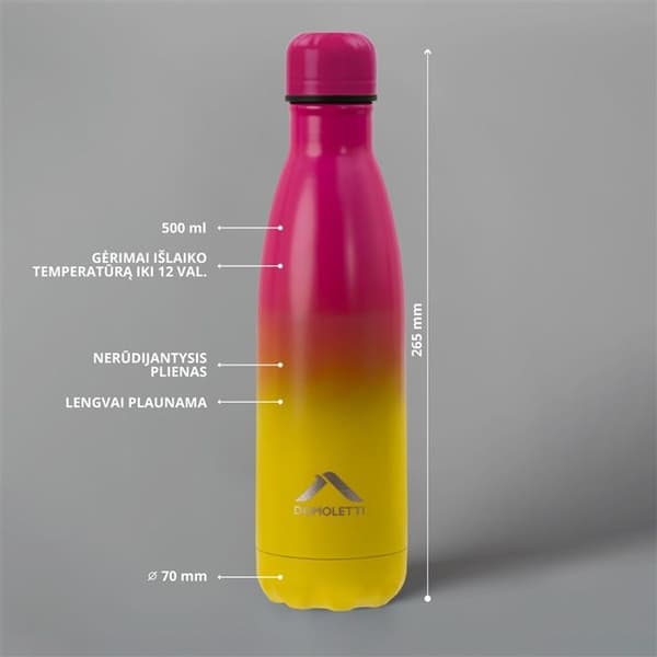 Termisk drickskål Domoletti, kräm, 0,5 l