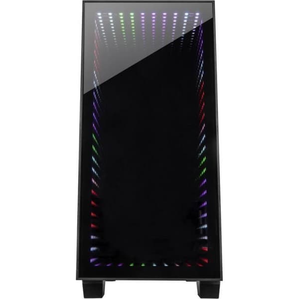 Micro-tour - INTER-TECH - X-608 Infinity - RGB-belysning - 2 interna fack - 5 expansionsfack