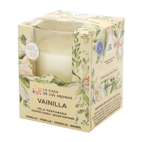 Doftljus i glas, Vanilj 140g