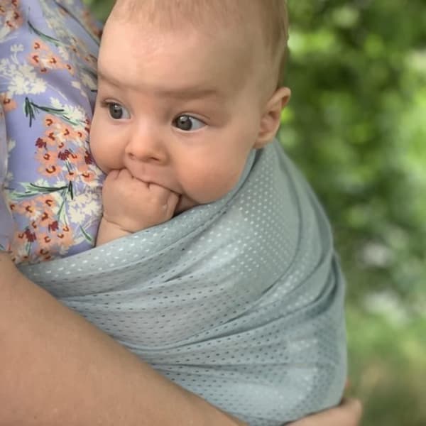 Minimonkey Mini Sling Bärsele - Ljusgrön