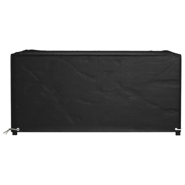 vidaXL Trädgårdsmöbelöverdrag 8 öljetter 160x120x75 cm Rektangulär 319290