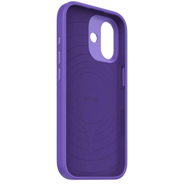Silikonskal - DECODED - iPhone 17 - Antimikrobiell - Kompatibel med MagSafe - Lila