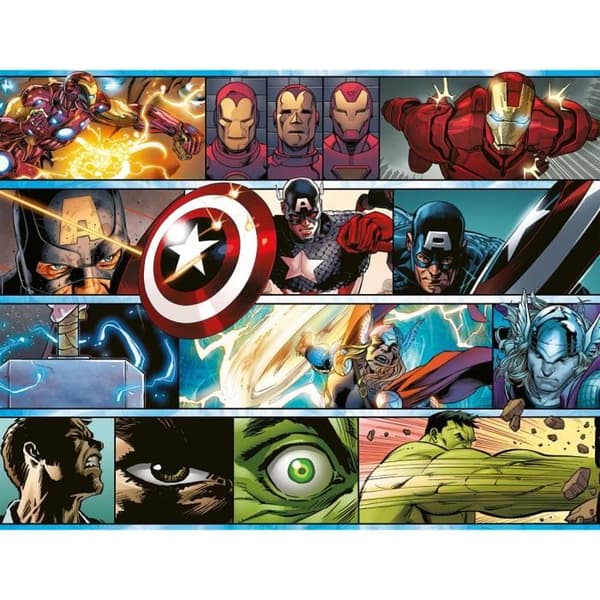 Pussel 2000 bitar: Avengers styrka - Marvel