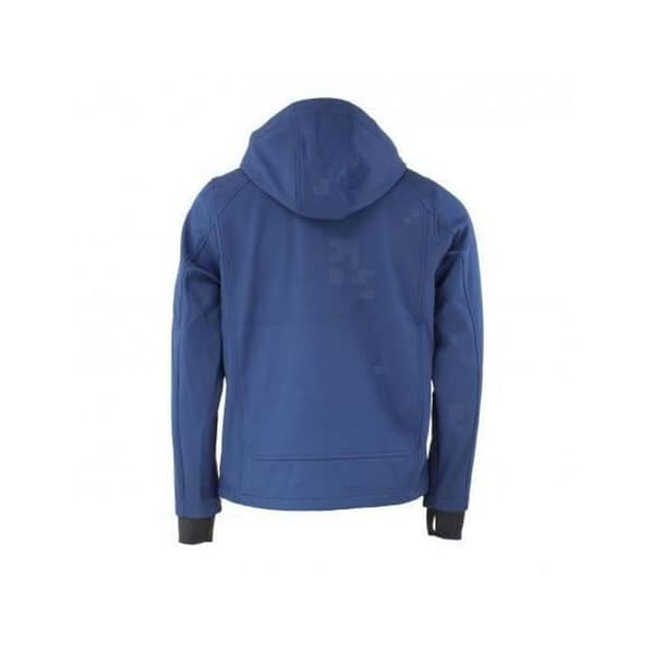 Blouson shoftshell Peak Mountain Caforain - mörkblå/orange - XL