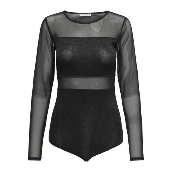 Blus dam Only Esther Glitter - svart