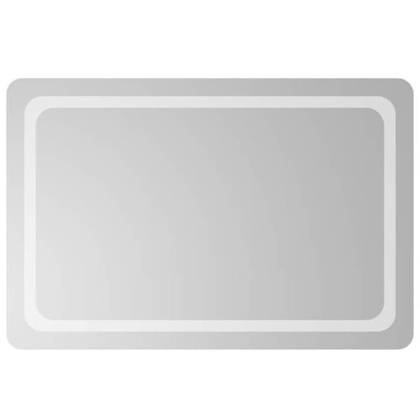 vidaXL LED Badrumsspegel 60x90 cm