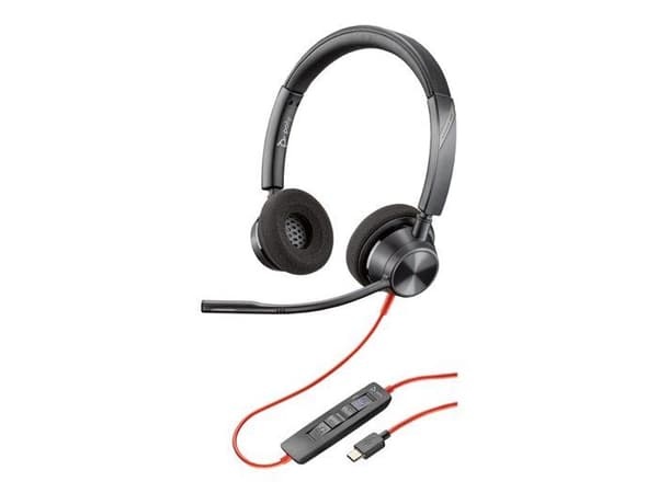 HP Poly Blackwire 3320 Microsoft Teams-certifierade USB-C-headset
