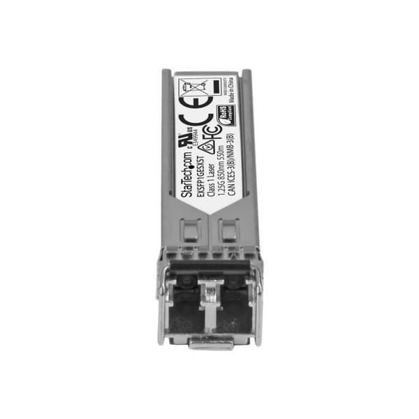 Transceiver SFP - STARTECH - EX-SFP-1GE-SX - 1000BASE-SX - Multimode - Hotpluggable