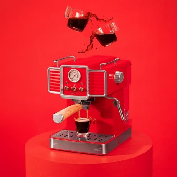 Cecotec Power Espresso 20 Traditionell Röd Ljus