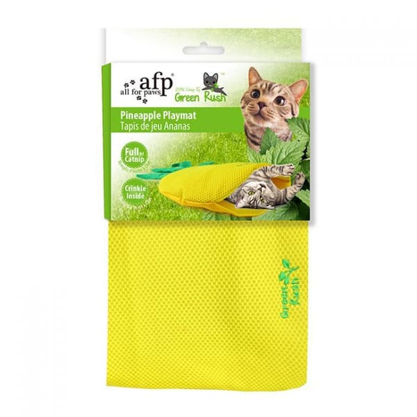 Spelmatta ananas All For Paws Green Rush