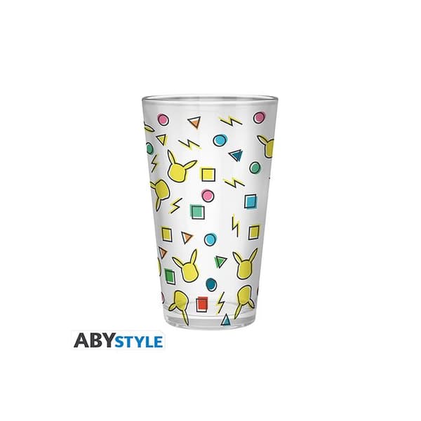 Glas Xxl | Pokemon | Pikachu-mönster | 400 Ml