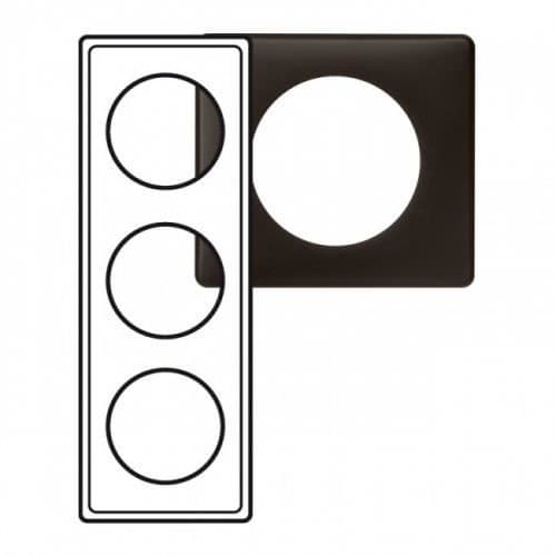 legrand celiane tallrik 3 basaltstationer
