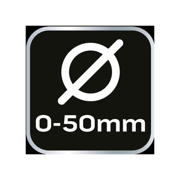 Plastslangskärare 0-50mm