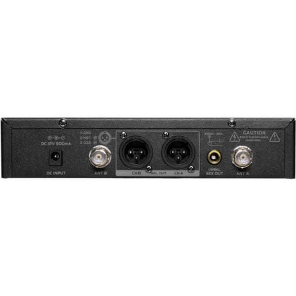 Omnitronic UHF E-FLEX 2 trådlöst mikrofonssystem 823-832/863-865 MHz