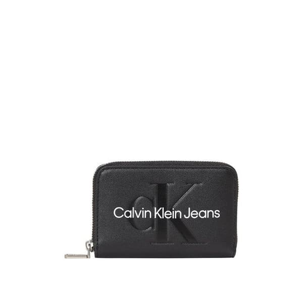 Plånbok med inbäddad logotyp i PU-läder - Calvin Klein.