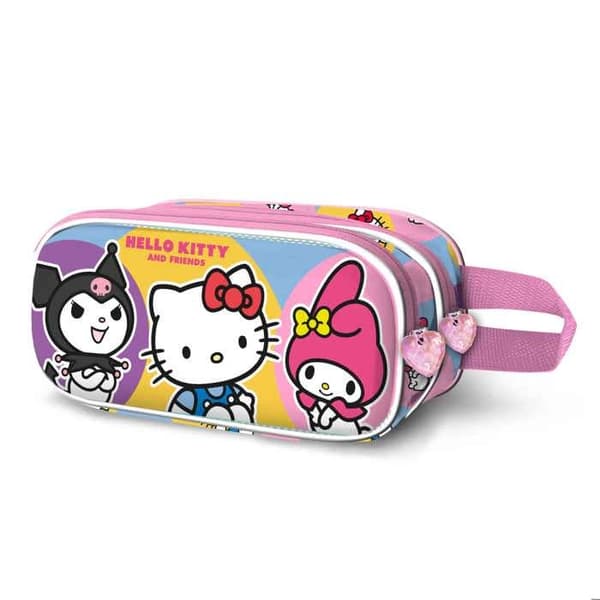 Dubbelsidig 3D - KARACTERMANIA - Hello Kitty Glad - Rosa - Universell storlek - Barn