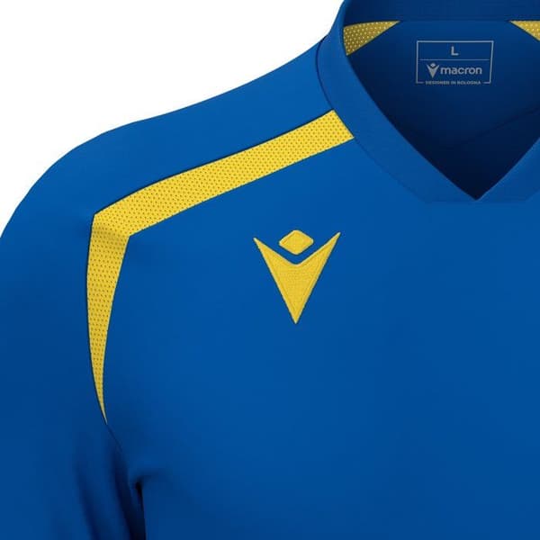 Maillot Macron Wyrm - kungblå/gul