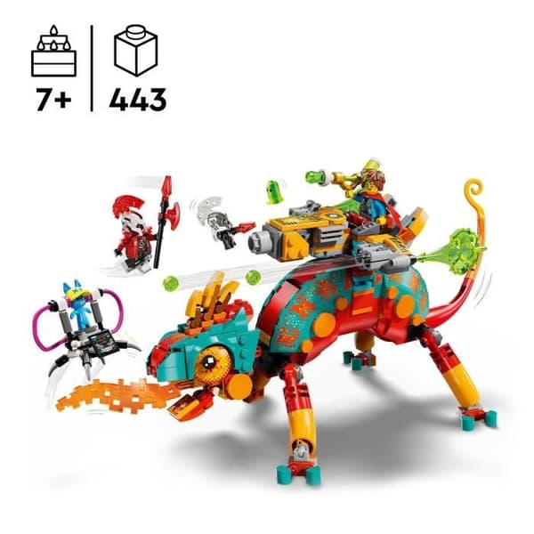 LEGO Dreamzzz 71492 Mateo's Skjutande Eldchameleon - Spel för Killar 7 År - Presentidé