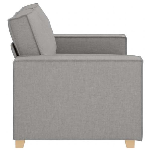 Grå moln 2-sitssoffa 120 cm tyg