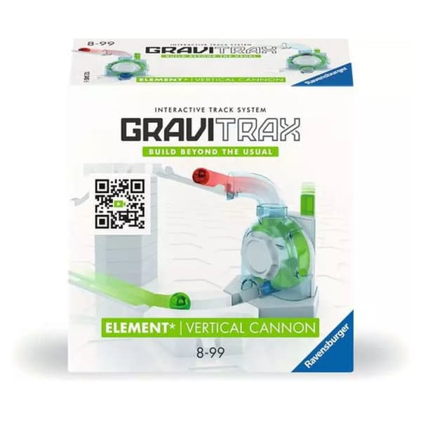 Vertikalt Element Canon - RAVENSBURGER - GraviTrax - Konstruktionsspel - 8 År - 5 Delar