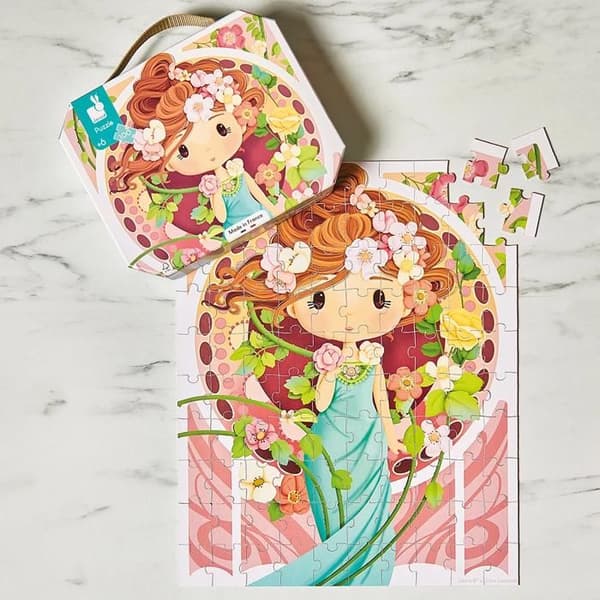 PUZZLE INSPIRERAD AV MUCHA