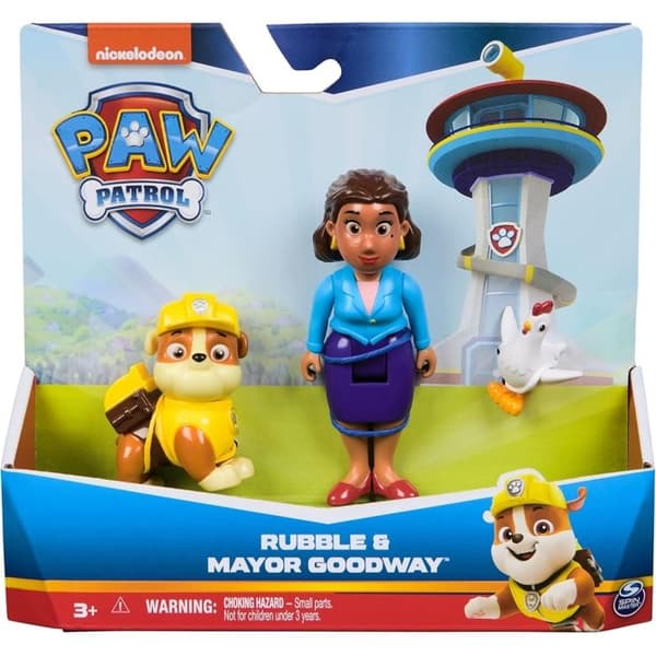 Paw Patrol - Figurer Hjälte Valp Core Rubble