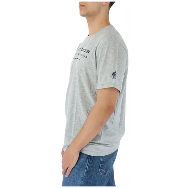 NORTH SAILS T-shirt Herr Grå Bomull GR77996
