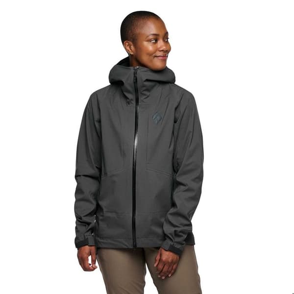 Kvinnors vattentät jacka Black Diamond Highline Stretch