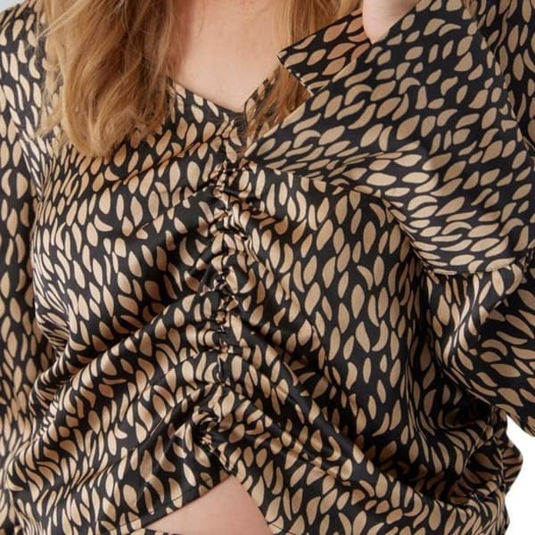 Top Noir/Marron Kvinna Vero Moda Gravid Samling