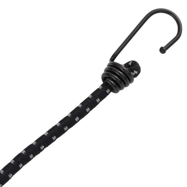 vidaXL Elastiska rep med reflexband och krokar 25st, elastiskt snöre med krok, elastisk rem med 4008155