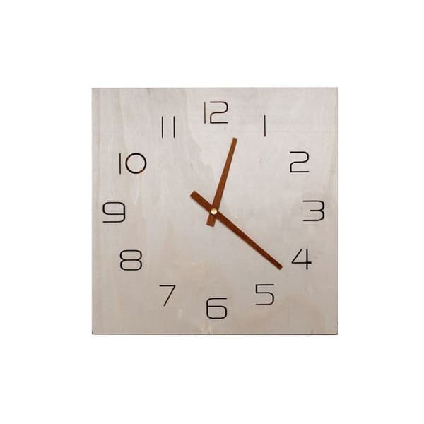 Väggklocka SIMPLICITY - FACTORY - Beige TU