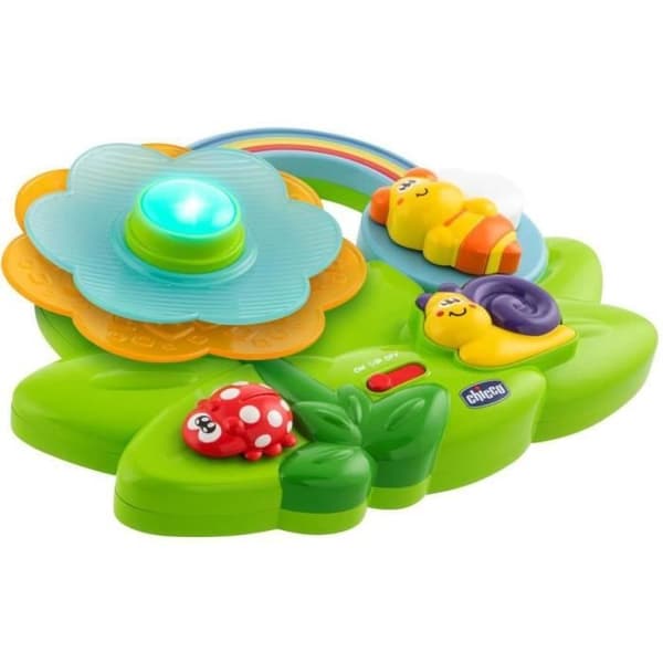 Utvecklingsleksak - CHICCO - Sensorisk aktivitetsblomma - Grön - Blandad - 6 månader+