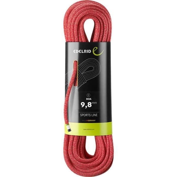 Klat Seil - EDELRID - Boa 9,8 - 60m - Röd