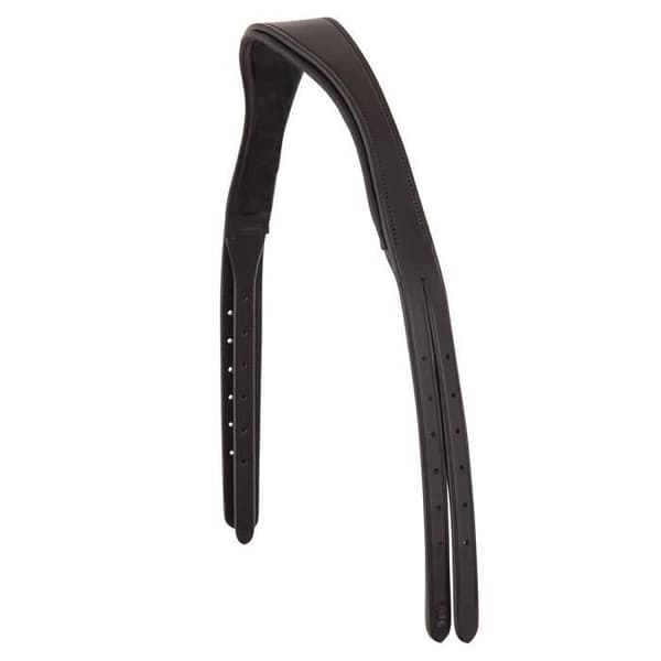 BR Equitation E-Line Anatomic Riding Headpiece - Svart - Full