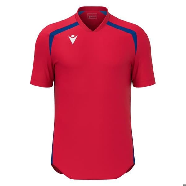 Maillot Macron Wyrm - röd/konungablå