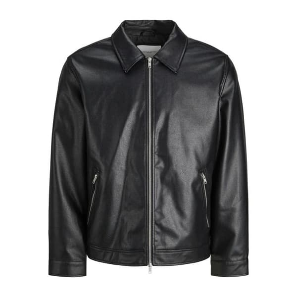 Jack & Jones Casablanca PU läderjacka - svart