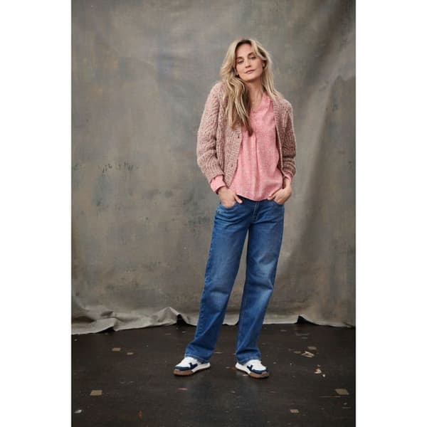 Kvinnors långärmad skjorta Pulz Jeans Gene