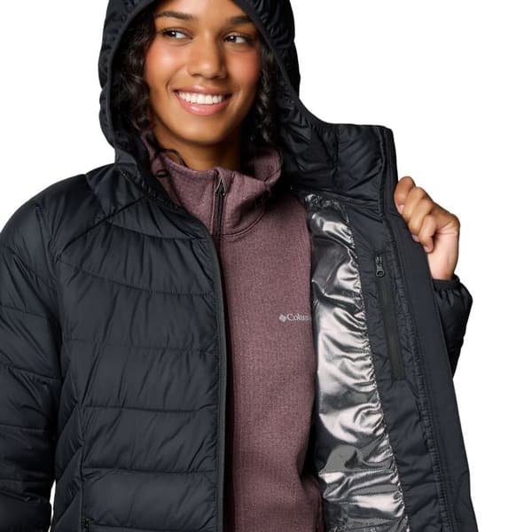 Columbia Powder Lite II Mid Jacket - Midjacket för kvinnor i svart polyester