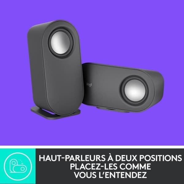 Trådlös högtalare - Logitech - Z407 - Svart