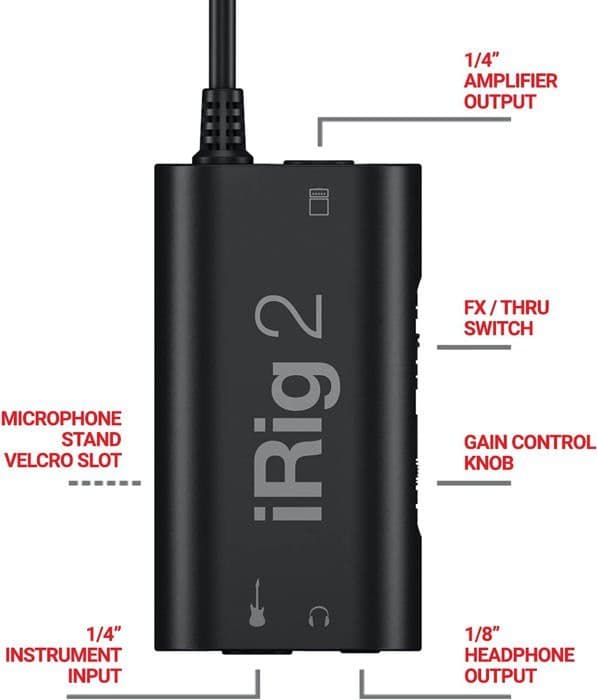 IK Multimédia iRig 2 Ljudkort