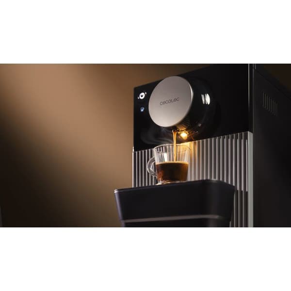 Cecotec Superautomatiska Kaffe Maskin Compact Cremmaet Cube. 1350W, 10g Pressningssystem, Förinfusionssystem