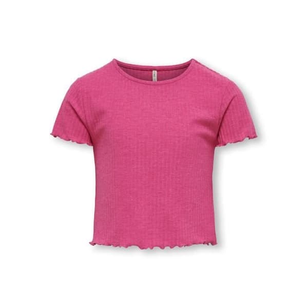 T-shirt med rund hals för flickor Only Nella