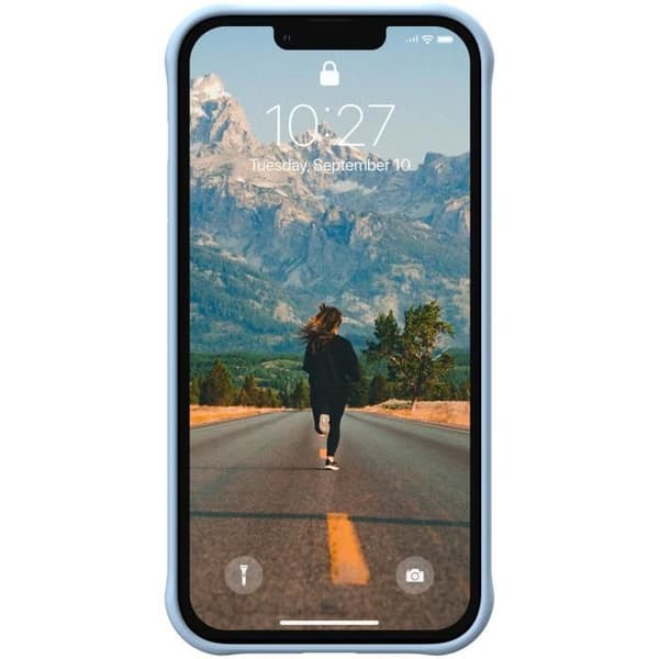 Coque - UAG - Dot U - iPhone 13 Pro Max - Ljusblå - Militär falltest standarder - Mjuk