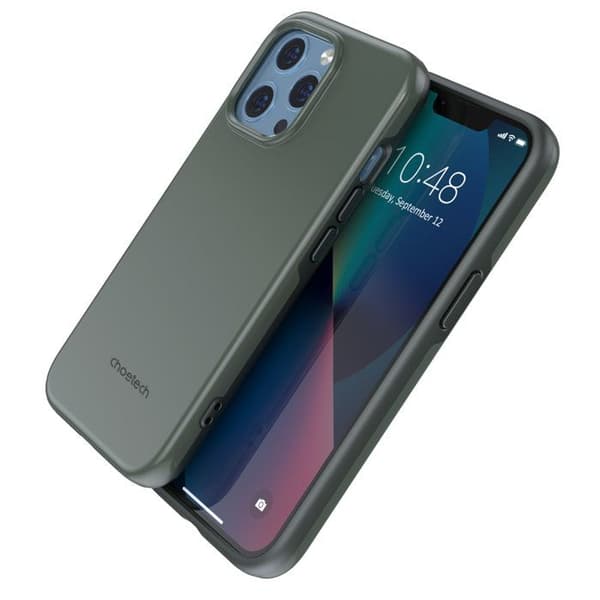 Grön stöttålig skal MFM för iPhone 13 Pro Max