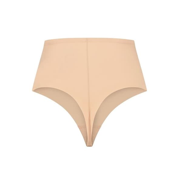 String skulptur midja hög kvinna Bye Bra - beige