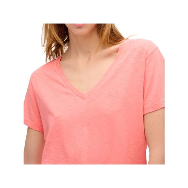 T-shirt Superdry Dam Oversize Rosa Bomull